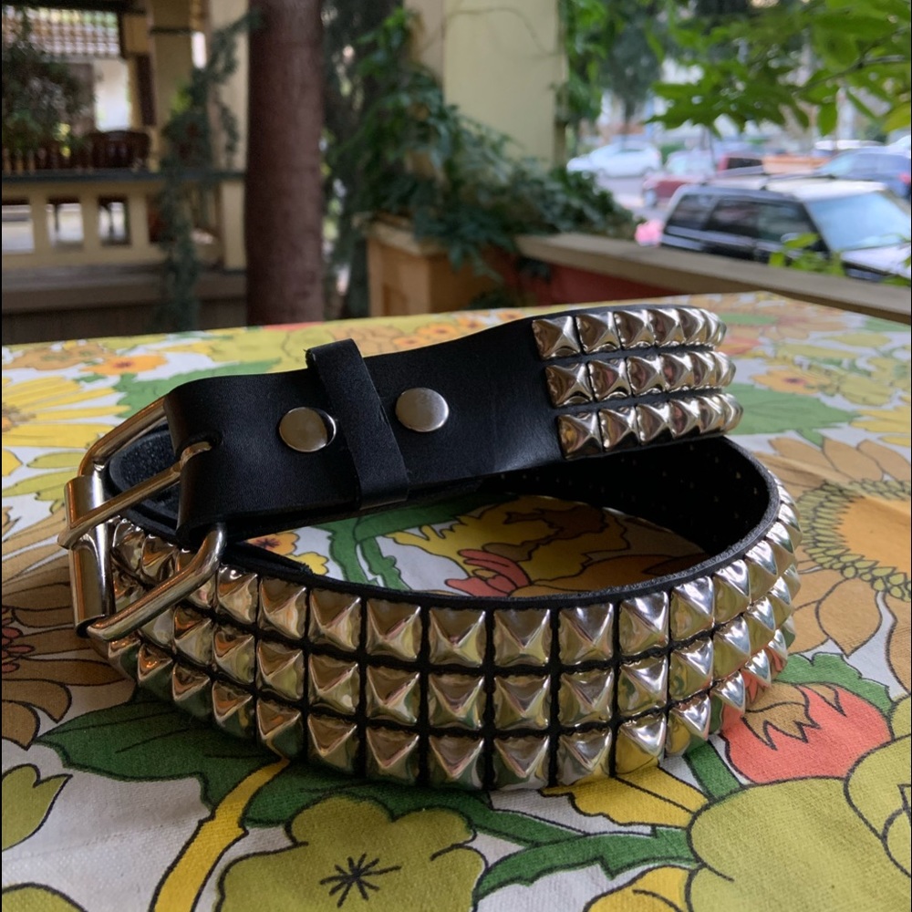 Studded belt from Trash and Vaudeville in NYC!!! ⛓